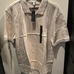 Brand NWT never worn beige/tan Banana Republic Polo for men